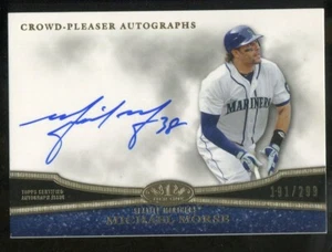 2013 Topps Tier One Crowd Pleaser Autographs #MMO Mike Morse 191/299 !! - Picture 1 of 2
