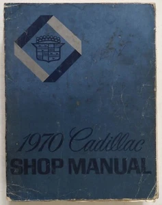 1970 Cadillac Service Manual Deville Eldorado Fleetwood Shop Repair Original - Bild 1 von 4