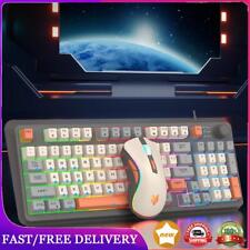 K82 Gaming Keyboard 94 Keys with Mouse Wired Keypad for PC Laptop (shimmer set) 