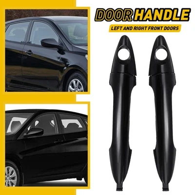 Manija de puerta exterior delantera izquierda derecha para Hyundai Accent 12-17 2 piezas Foto 1 de 4