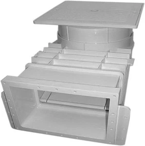 Hayward Auto Skim Ig Skimmer Vinyl White Hayward 15In Fpt Square Lid SP10841 - Picture 1 of 1