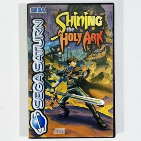 SEGA SATURN role-playing game SHINING THE HOLY ARK German PAL CIB 3D RPG...