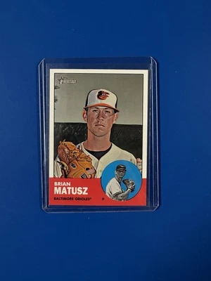Topps Heritage High Numbers 2012 - Brian Matusz #H579 SP Foto 1 de 2