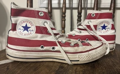 Converse All Star vintage uomo bandiera americana - Immagine 1 di 4