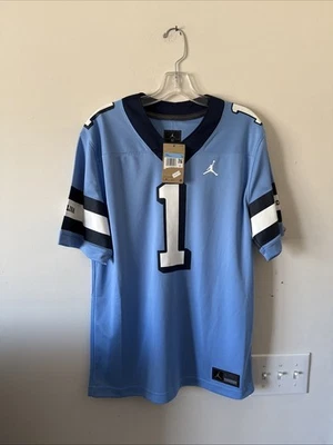 Camiseta de fútbol para hombre NIKE UNC North Carolina Tar Heels azul #1 talla M azul nueva con etiquetas Foto 1 de 4