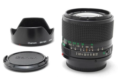 [Excelente COMO NUEVO] Canon Nuevo FD NFD 24mm f/2 MF Lente Gran Angular Prime con Capucha de JAPÓN Foto 1 de 4