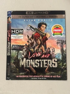 Love and Monsters 4K SLIPCOVER ONLY NO MOVIE, ARTWORK, CASE, Etc - Picture 1 of 2