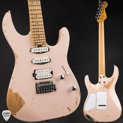 Charvel Pro-Mod DK24 Rick Graham Signature - Worn Shell Pink - Image 1 of 4