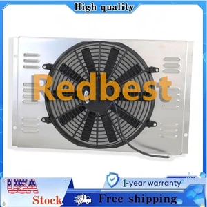 Aluminum Shroud Fan For 1962-1967 Chevrolet Nova Chevy II 2.5L 3.2L No Radiator - Picture 1 of 14