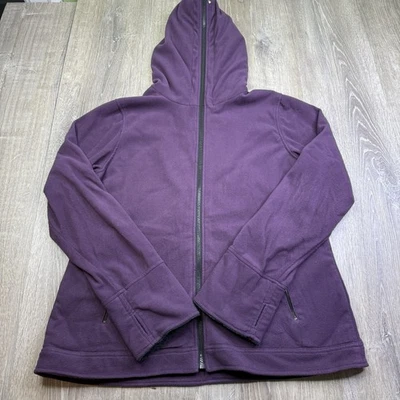 SCOTTeVEST Chloe Sudadera con Capucha Púrpura Viaje Vellón Chaqueta Bolsillos Ocultos Cremallera Mujeres XXL Foto 1 de 4