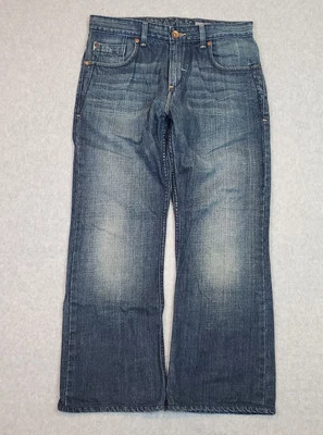 Jeans bootcut vintage Y2K Levis SilverTab folgado etiqueta jeans cowboy tamanho 30X30 serve 31x27 - Imagem 1 de 4