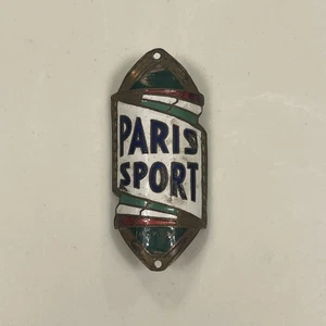 Paris Sport Bicycle Cycles Head Badge Vintage  - Picture 1 of 3