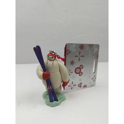 Marvel Disney Parks Big Hero 6 Baymax w/ Ski Christmas Tree Holiday Ornament - Image 1 of 4