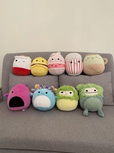 Set Of Nine Squishmallows Toys - Picture 1 of 4