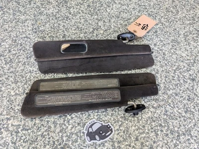 Par de parasoles izquierdo derecho 90-97 Mazda Miata 2 piezas negro 91NAUC 1990-1997 Foto 1 de 4