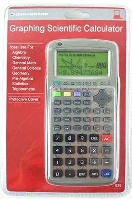 Durabrand Graphing Scientific Calculator 828 Algebra, Chemistry, Geometry Sealed - Image 1 of 4