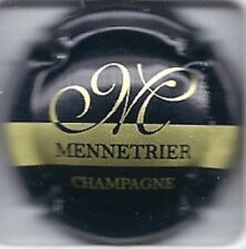 Capsule Of Champagne Mennetrier Black And Gold New