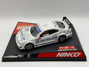 50250 NINCO (Scalextric) MERCEDES CLK DTM - SERVICE 24H #24 - Mint/Boxed RARE - Picture 1 of 10