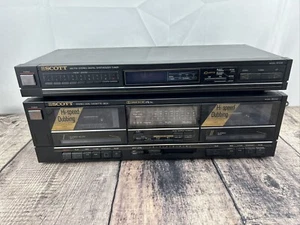 Vintage dual tape deck and Tuner untested do not have the equalizer to plug In - Picture 1 of 9