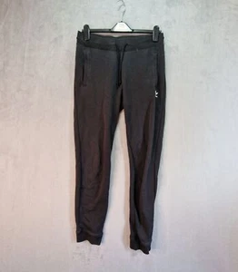 Adidas Joggers Womens UK 10 Black Embroidered Logo - Picture 1 of 7