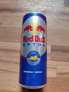 1 Dose Red Bull Extra Edition Curcumin Leer Empty 250ml Can Thailand - Bild 1 von 6