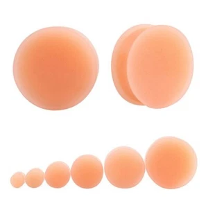 3MM - 25MM SILICONE HIDER EAR PLUG STRETCHER TUNNEL EXPANDER SKIN FLESH FLARE - Picture 1 of 7