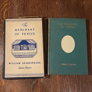 Antique 1909 The Merchant of Venice William Shakespeare Cameo Classics Cloth HC - Picture 1 of 11