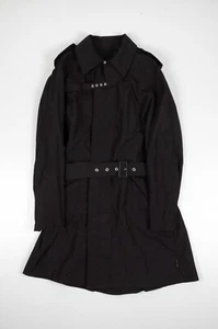 Authentic Moncler Piment Men Navy Pre-Owned Trench Coat Size 3 (Fits L/XL) H3206 - Picture 1 of 9