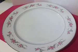 DIAMOND CHINA  PAGEANT PATTERN  Chop Platter - Picture 1 of 4