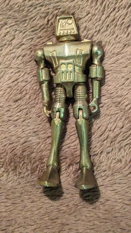 Zee Toys Zylmex Metal Man Questar 3.5" Robot Action Figure 1970s Vintage Cover
