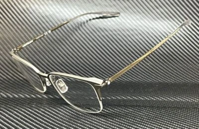 MONT BLANC MB0234OK 005 Silver Titanium 54 mm XL Size Men's Eyeglasses - Image 1 of 4