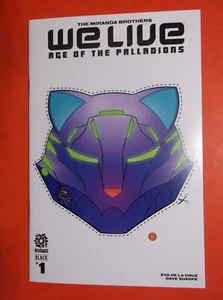 WE LIVE # 1 BLACK - NM 9.4 - INAKI MIRANDA MASK VARIANT COVER - 2022 AFTERSHOCK - Picture 1 of 2