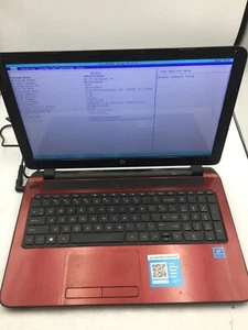 HP NOTEBOOK 15 F272WM - BOOTS TO BIOS - INTEL PENTIUM N3540 - 4GB RAM - READ -BB - Picture 1 of 7
