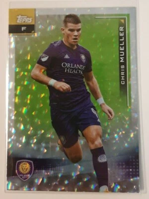 2021 Topps MLS Soccer CHRIS MUELLER Icy White Foil Card #109 Orlando City SC - Image 1 of 2