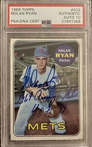 Nolan Ryan Baseball 1969 Season Sports Trading Cards & Accessories 
