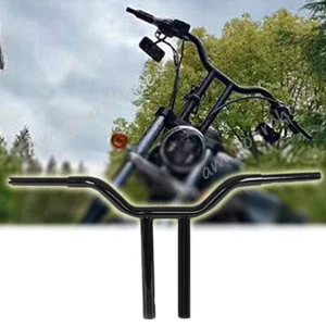12" in Black Handlebar MX-T-Bars Fit For Harley Road King Softail Dyna Sportster - Bild 1 von 6