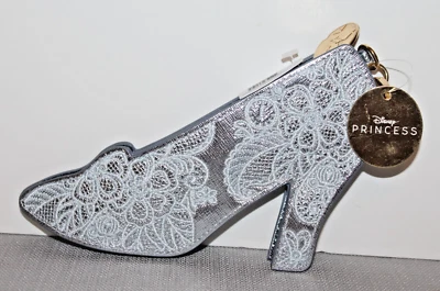 Bath & Body Works Disney Princesa Cenicienta Zapatilla Monedero Azul Encaje NUEVO Foto 1 de 3