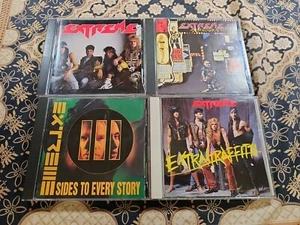 Lot of 4 EXTREME CD S/T Pornograffitti 3 Sides To Every Story EXTRAGRAFFITTI ~NM - Picture 1 of 18