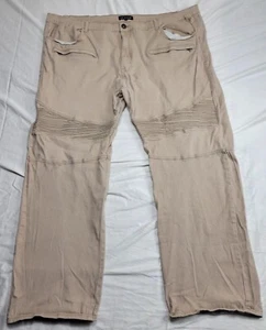 Pantalones de mezclilla LR Scoop para hombre talla 50x33 caqui pierna recta causal - Imagen 1 de 8
