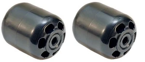 (2) KUBOTA MOWER DECK ROLLER WHEELS - K5763-46250 1/2" I.D. 3" O.D. 4" WIDE - Picture 1 of 1