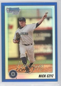 2010 Bowman Chrome Prospects Blue Refractor /250 Nick Czyz #BCP38