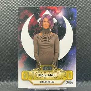 2025 Topps Star Wars Meiyo Resistance Honor Amilyn Holdo RSH-1 - Imagen 1 de 2