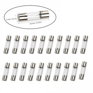 20Pcs 20A Fast Blow Fuse 250v F20AL250V 5x20mm Fast Acting Quick Blow fuse - Picture 1 of 2