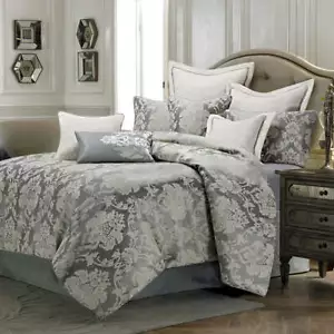 AICO Furniture - Cambria 10pc King Comforter Set Mineral - BCS-KS10-CMBRI-MNR - Picture 1 of 12