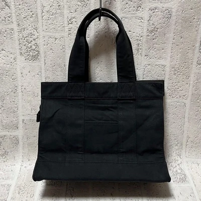 Bolso de Mano Yoshida Porter SUNNY Tela Denim Negro Para Hombre De Japón Foto 1 de 4