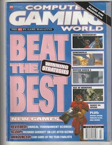 COMPUTER GAMING WORLD MAGAZINE FEB 2000 #187- "BEAT THE BEST" WINNING STRATEGIES - Picture 1 of 2