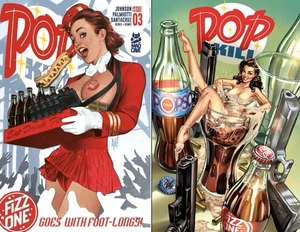 (2er Pack) Pop Kill #3B Adam Hughes & #4C J Scott Campbell Varianten 2025 - Bild 1 von 5