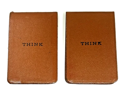 Two (2) Vintage 1960’s IBM 'THINK' Pocket Notepads - Image 1 of 4