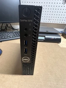 Dell OptiPlex 3070 Mini USFF Intel Core i3-9100T 8GB RAM 128GB 2.5” SSD NO O/S - Bild 1 von 7