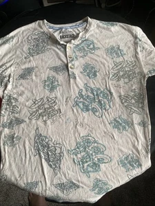 DISNEY - The Three Caballeros Unisex Henley Shirt Size S Collectible Canister - Picture 1 of 12